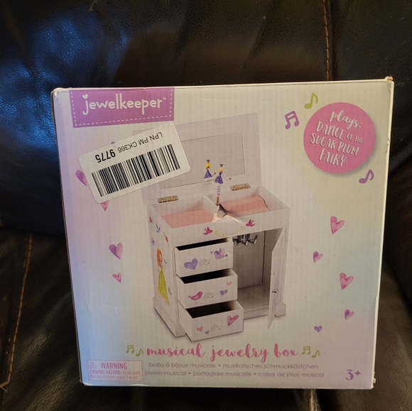 Jewelkeeper Fairy Princess Musical Jewelry Box Dance of the Sugar Plum Fairy NIB - Picture 8 of 12